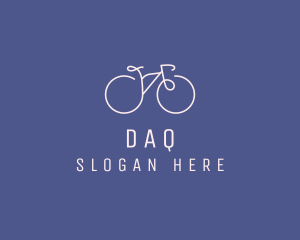 Minimalist Bicycle Bike Logo