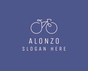 Minimalist Bicycle Bike logo design