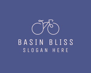 Minimalist Bicycle Bike logo design