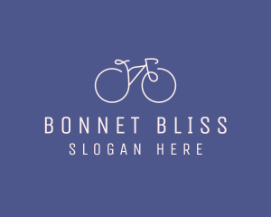 Minimalist Bicycle Bike logo design