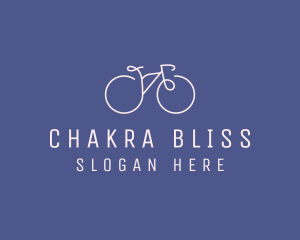 Minimalist Bicycle Bike logo design