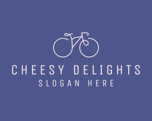 Minimalist Bicycle Bike logo design