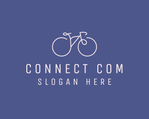 Minimalist Bicycle Bike logo design