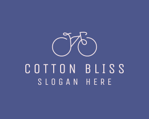 Minimalist Bicycle Bike logo design