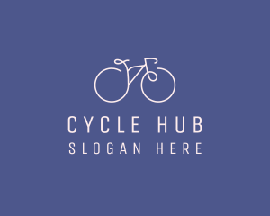 Bike - Minimalist Bicycle Bike logo design