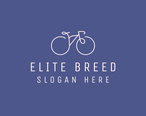 Minimalist Bicycle Bike logo design