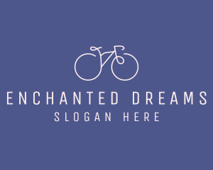 Minimalist Bicycle Bike logo design