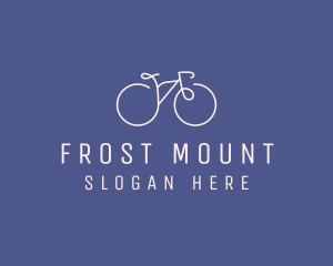 Minimalist Bicycle Bike logo design