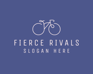 Minimalist Bicycle Bike logo design