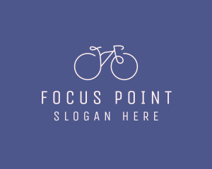 Minimalist Bicycle Bike logo design