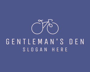 Minimalist Bicycle Bike logo design