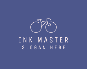 Minimalist Bicycle Bike logo design