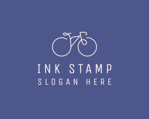 Minimalist Bicycle Bike logo design