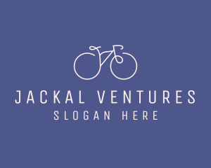 Minimalist Bicycle Bike logo design