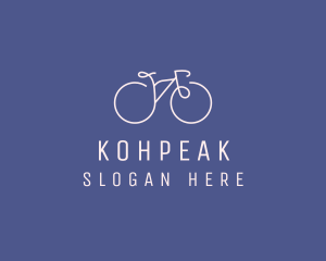 Minimalist Bicycle Bike logo design