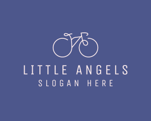 Minimalist Bicycle Bike logo design