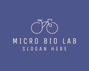 Minimalist Bicycle Bike logo design