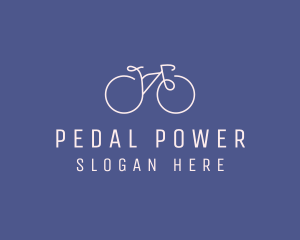 Pedal - Minimalist Bicycle Bike logo design