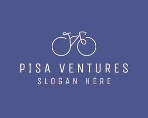 Minimalist Bicycle Bike logo design