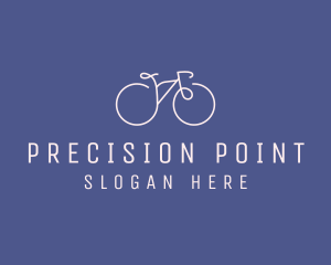 Minimalist Bicycle Bike logo design