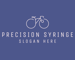 Minimalist Bicycle Bike logo design