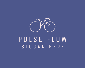 Minimalist Bicycle Bike logo design