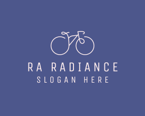 Minimalist Bicycle Bike logo design