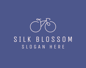 Minimalist Bicycle Bike logo design