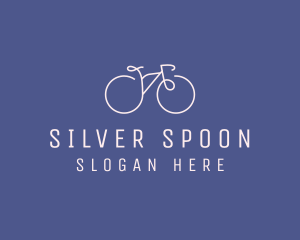 Minimalist Bicycle Bike logo design