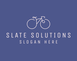 Minimalist Bicycle Bike logo design