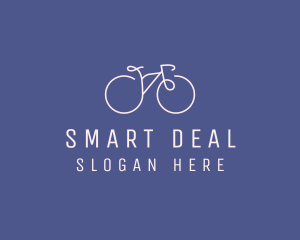 Minimalist Bicycle Bike logo design