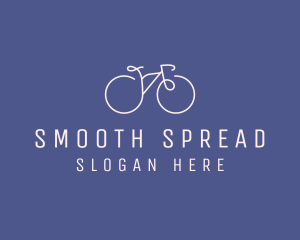 Minimalist Bicycle Bike logo design