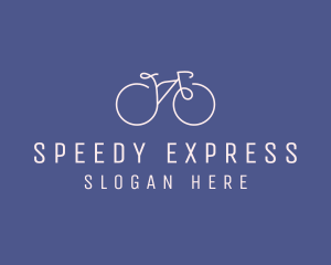 Minimalist Bicycle Bike logo design