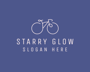 Minimalist Bicycle Bike logo design