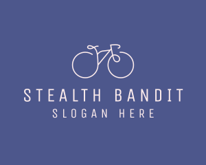 Minimalist Bicycle Bike logo design