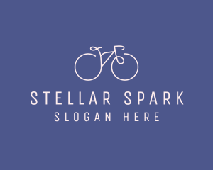 Minimalist Bicycle Bike logo design