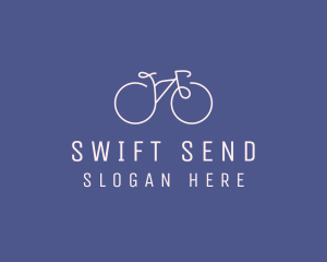 Minimalist Bicycle Bike logo design