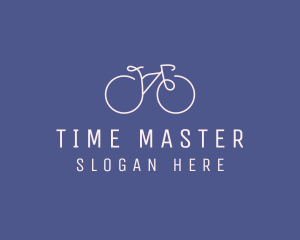 Minimalist Bicycle Bike logo design