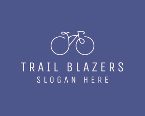 Minimalist Bicycle Bike logo design