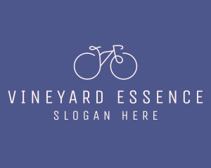 Minimalist Bicycle Bike logo design