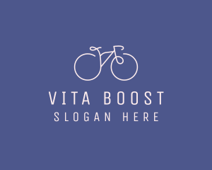 Minimalist Bicycle Bike logo design