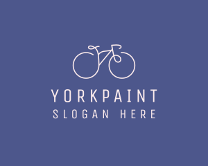 Minimalist Bicycle Bike logo design