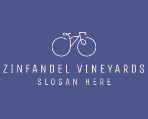 Minimalist Bicycle Bike logo design