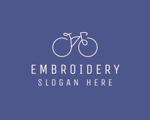 Minimalist Bicycle Bike logo design