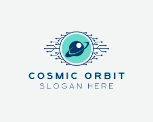  Digital Eye Orbit Security logo design