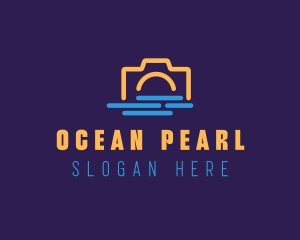 Underwater Camera Photography logo design