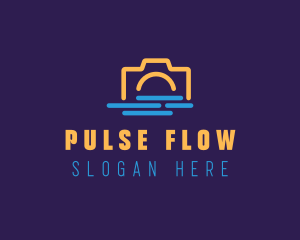 Underwater Camera Photography logo design