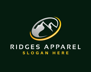 Ridges - Outdoor Mountain Summit logo design