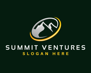 Outdoor Mountain Summit logo design