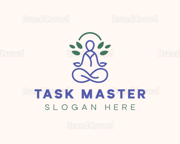 Therapy Meditation Yoga Logo